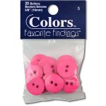 Buttons – Carnation 5/8 inch (16mm) 1