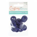 Buttons – Navy 5/8 inch (16mm) 1