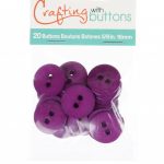 Buttons – Purple 5/8 inch (16mm) 1